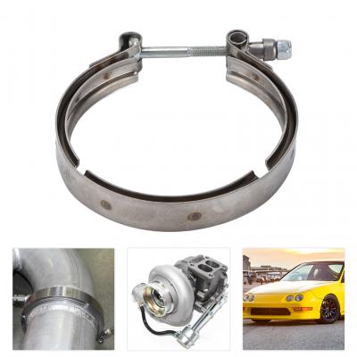 Car Turbocharger Exhaust V Band Clamp Stainless Steel Replacement for Cummins HX40 Turbo