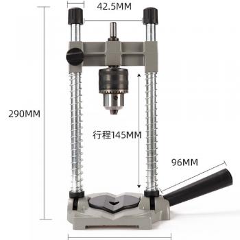 Multi-Angle Drill Guide Attachment, Drill Stand Holder for Electric Drills