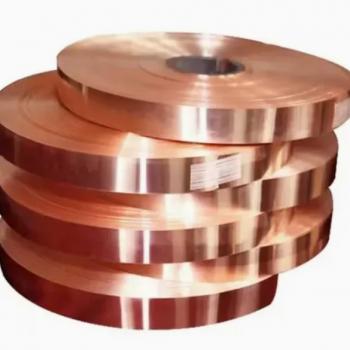99.9% C1100 Pure Copper Flat Strip 40X4mm Flat Copper Bar